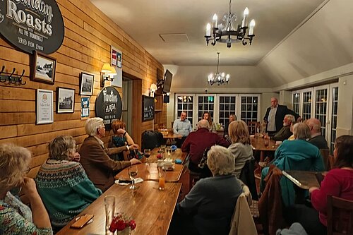 Question time at Sibthorpe Arms